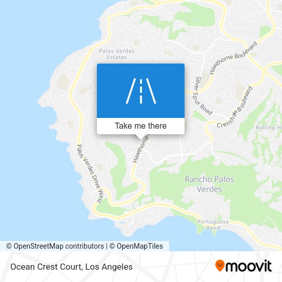 Ocean Crest Court map