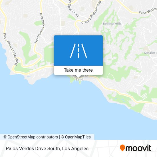 Mapa de Palos Verdes Drive South