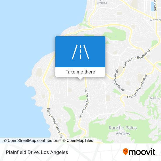 Plainfield Drive map
