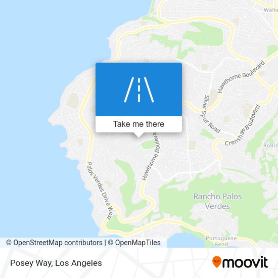 Mapa de Posey Way