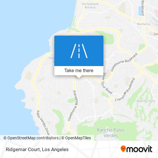 Ridgemar Court map