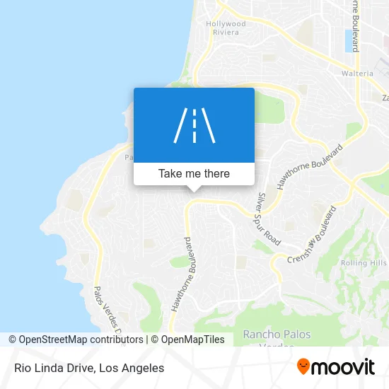 Rio Linda Drive map
