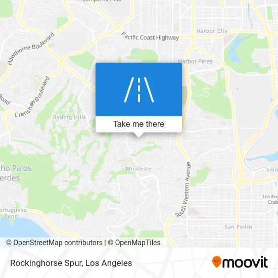 Rockinghorse Spur map