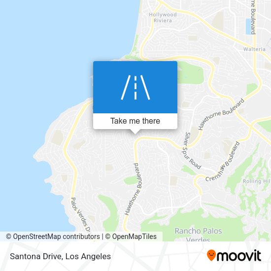 Mapa de Santona Drive