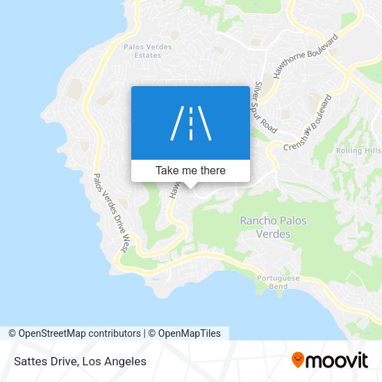 Mapa de Sattes Drive