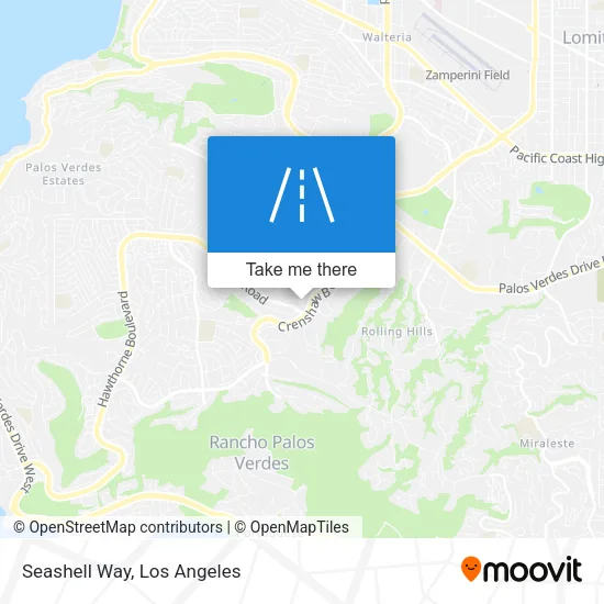 Seashell Way map