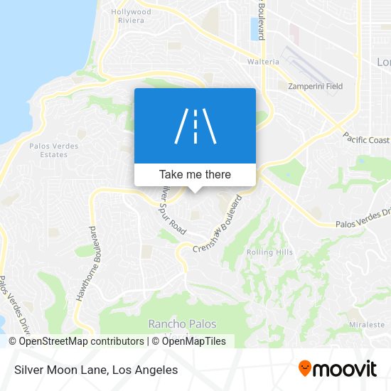 Mapa de Silver Moon Lane