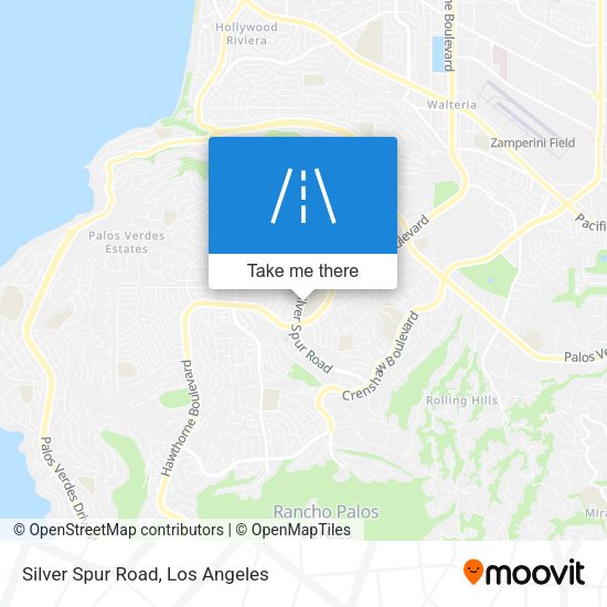 Mapa de Silver Spur Road
