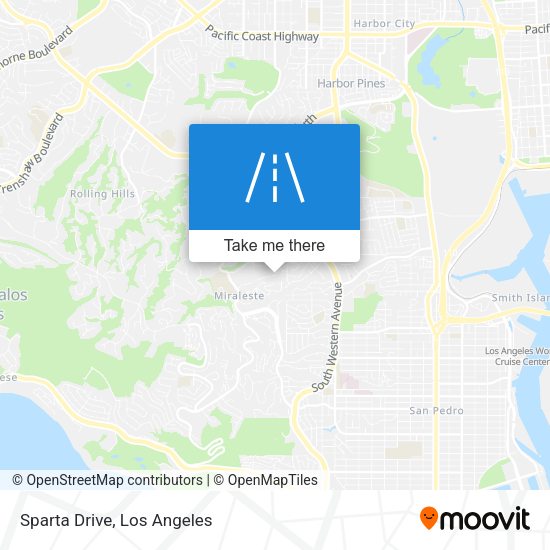 Mapa de Sparta Drive