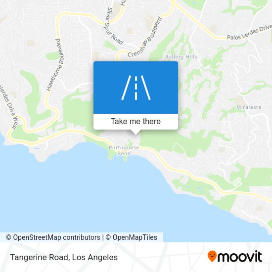 Mapa de Tangerine Road