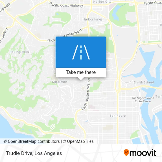 Mapa de Trudie Drive