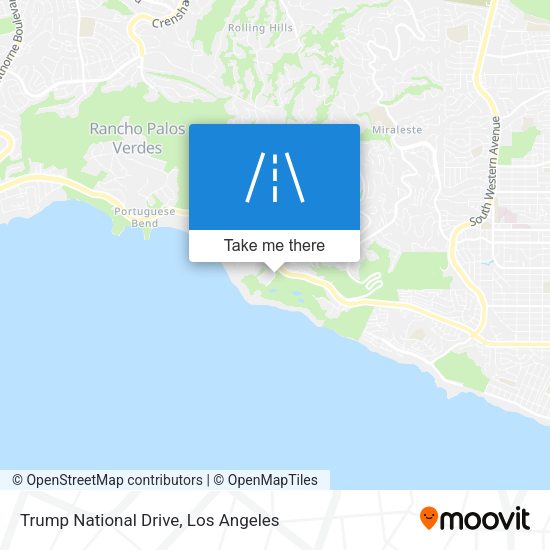 Mapa de Trump National Drive
