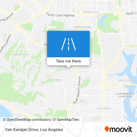Mapa de Van Karajan Drive