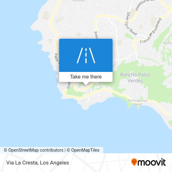 Mapa de Via La Cresta