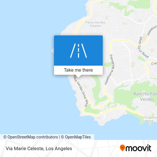 Mapa de Via Marie Celeste