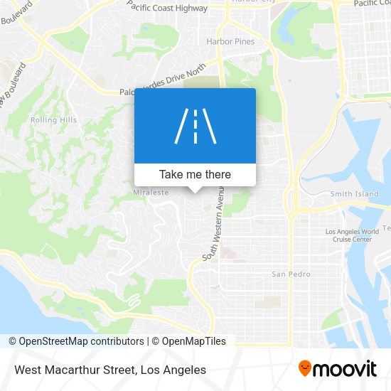 West Macarthur Street map