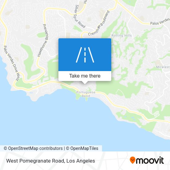 West Pomegranate Road map