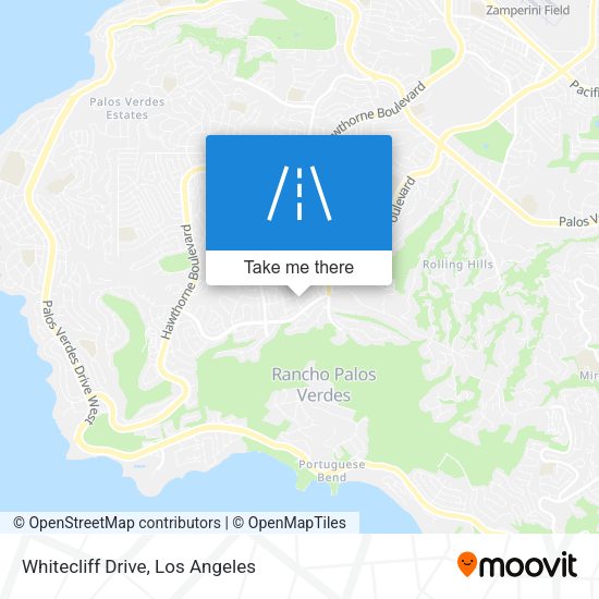 Mapa de Whitecliff Drive