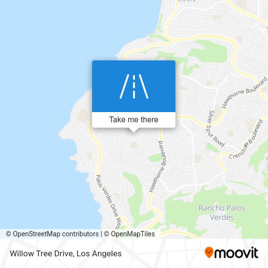Mapa de Willow Tree Drive