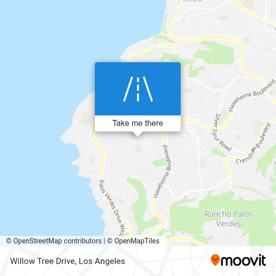 Willow Tree Drive map