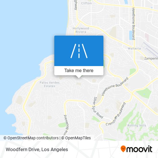 Woodfern Drive map