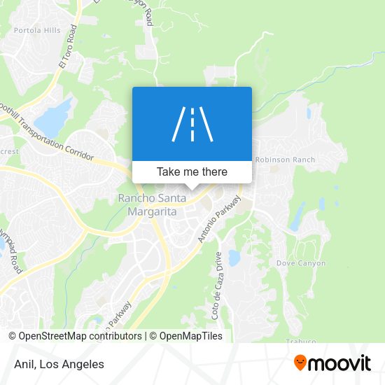Mapa de Anil