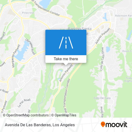 Mapa de Avenida De Las Banderas
