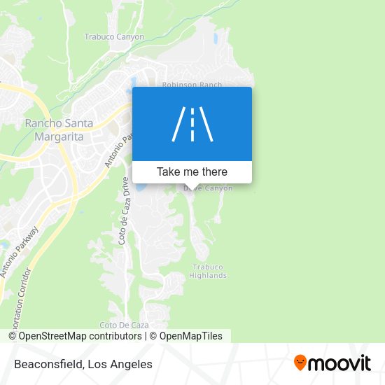 Mapa de Beaconsfield