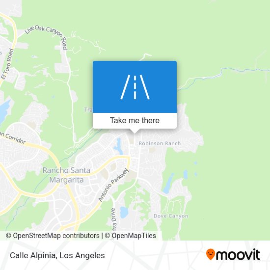 Mapa de Calle Alpinia