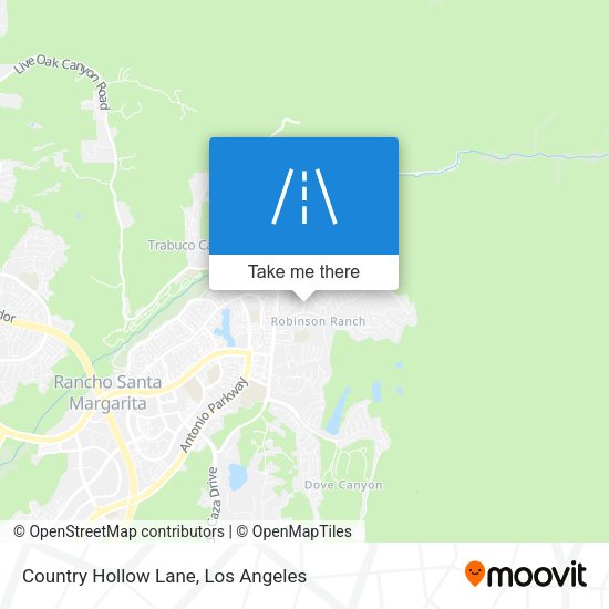 Mapa de Country Hollow Lane