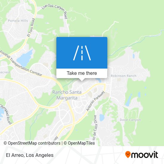 Mapa de El Arreo