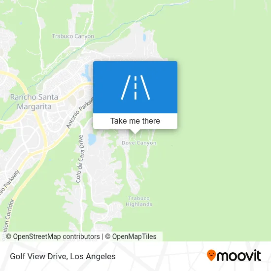 Golf View Drive map