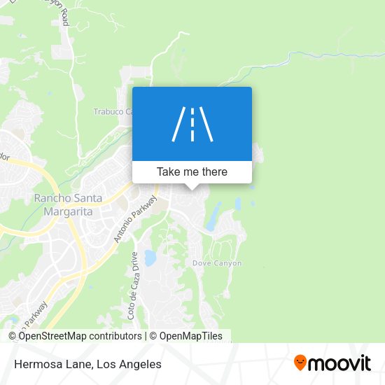 Mapa de Hermosa Lane