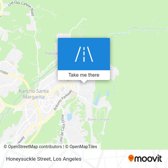 Honeysuckle Street map