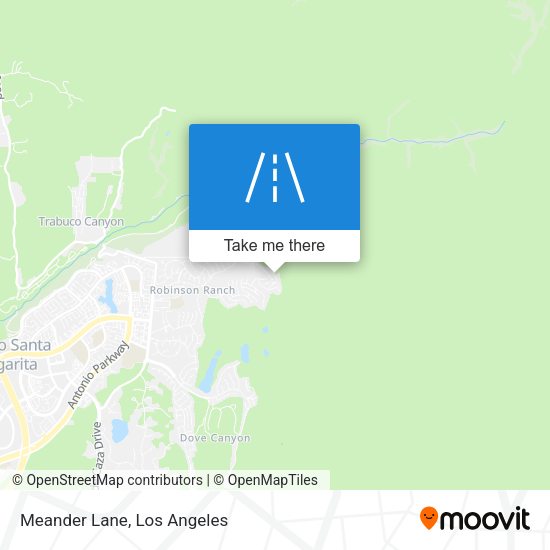 Mapa de Meander Lane