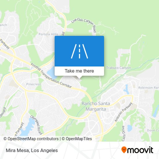 Mapa de Mira Mesa