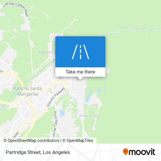 Partridge Street map