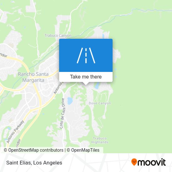 Mapa de Saint Elias