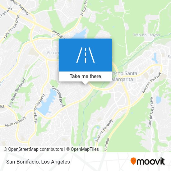 Mapa de San Bonifacio