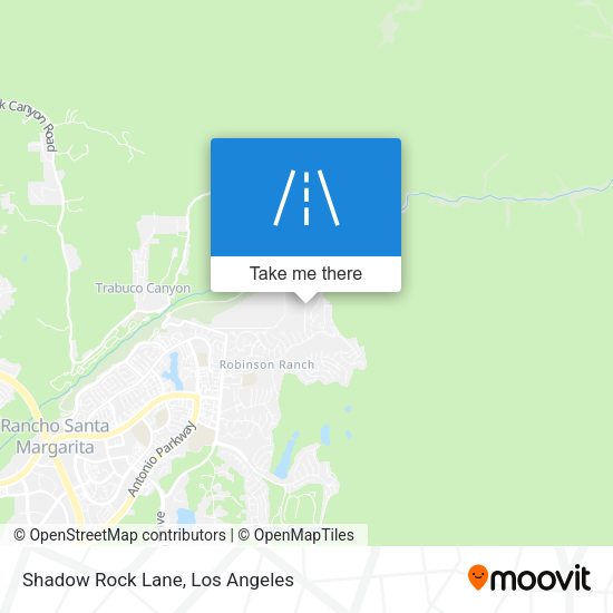 Mapa de Shadow Rock Lane