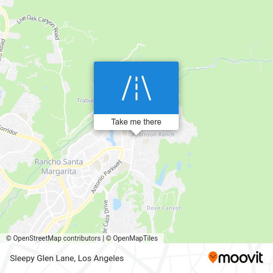 Mapa de Sleepy Glen Lane