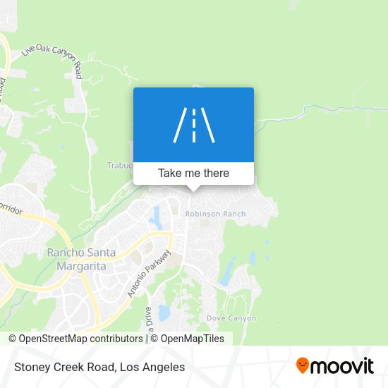 Mapa de Stoney Creek Road