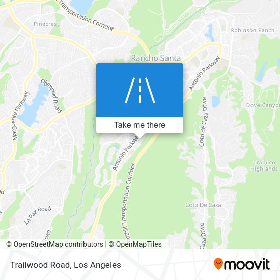Mapa de Trailwood Road