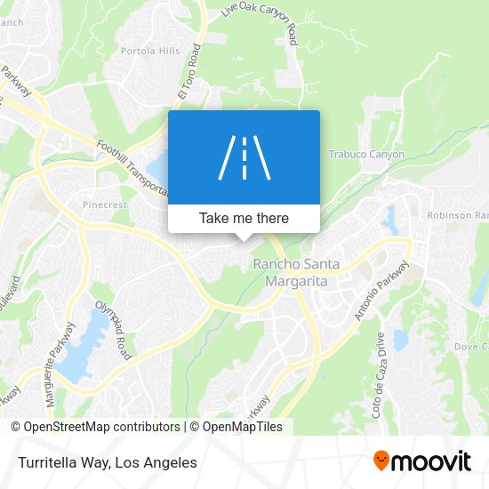 Mapa de Turritella Way