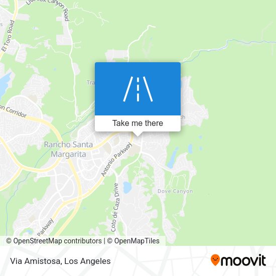 Mapa de Via Amistosa