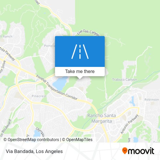 Mapa de Via Bandada