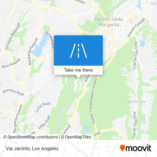 Mapa de Via Jacinto