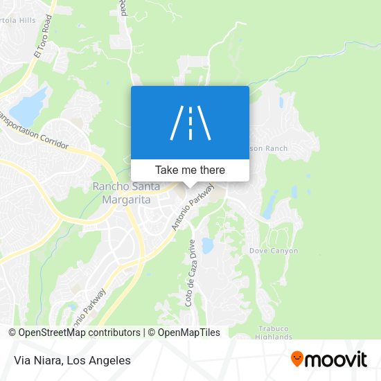 Mapa de Via Niara