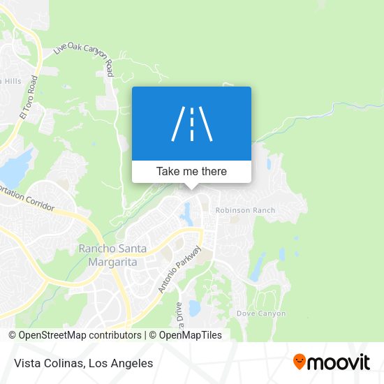 Mapa de Vista Colinas