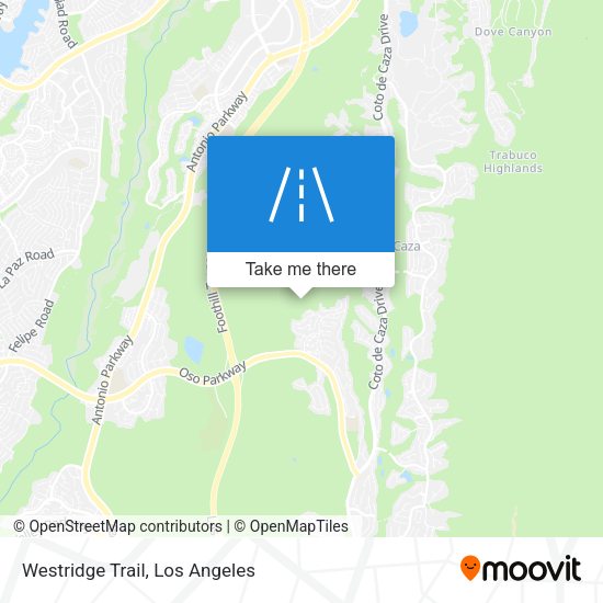 Mapa de Westridge Trail